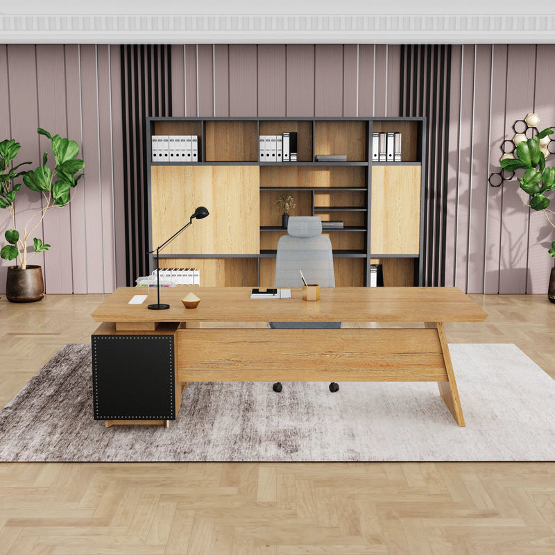 Nepal ยท Modern L-Shaped Executive Desk