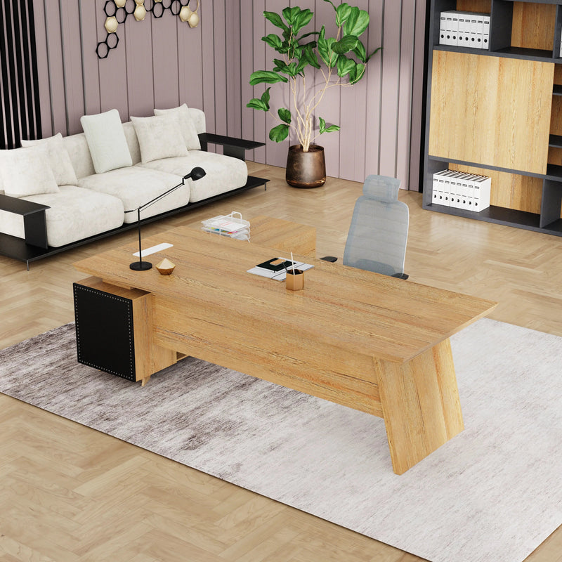 Nepal ยท Modern L-Shaped Executive Desk