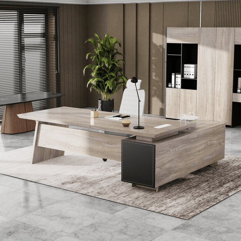 Nepal ยท Modern L-Shaped Executive Desk