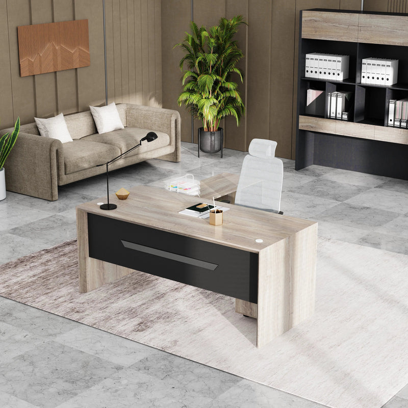 Neptune · Executive Desk w/ Mobile Storage