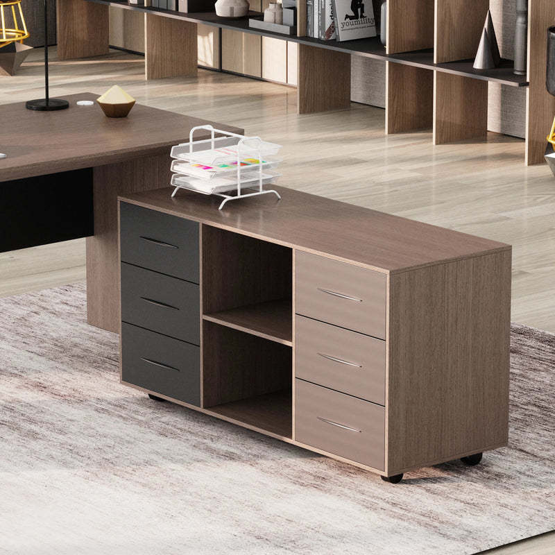 Neptune · Executive Desk w/ Mobile Storage