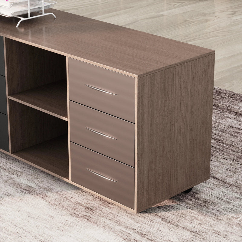Neptune · Executive Desk w/ Mobile Storage