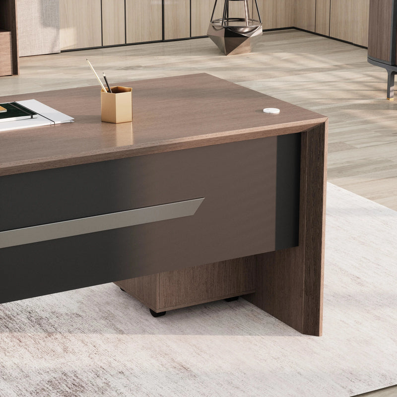 Neptune · Executive Desk w/ Mobile Storage