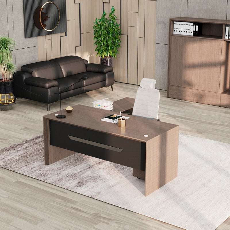 Neptune · Executive Desk w/ Mobile Storage