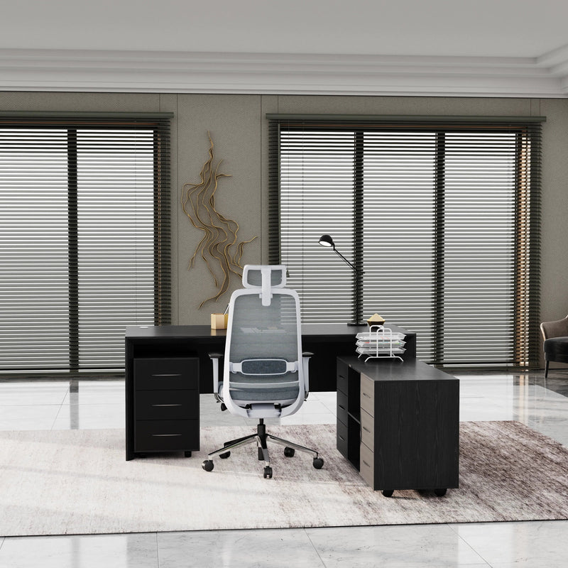 Neptune · Executive Desk w/ Mobile Storage