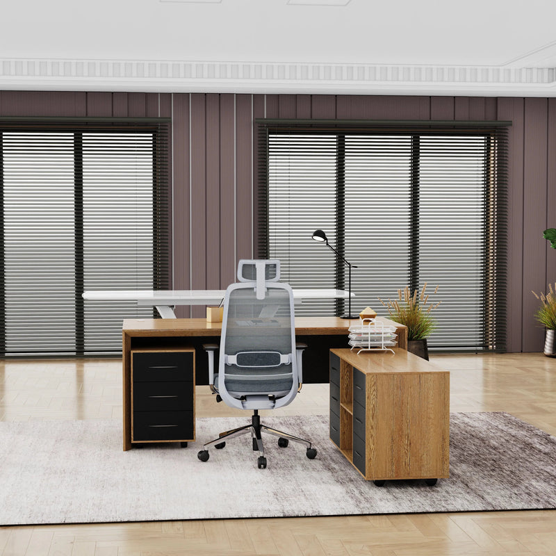 Neptune · Executive Desk w/ Mobile Storage