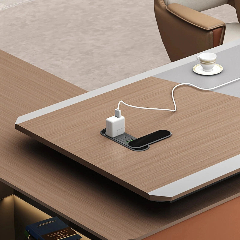 Nitro · Modern L-Shaped Executive Desk