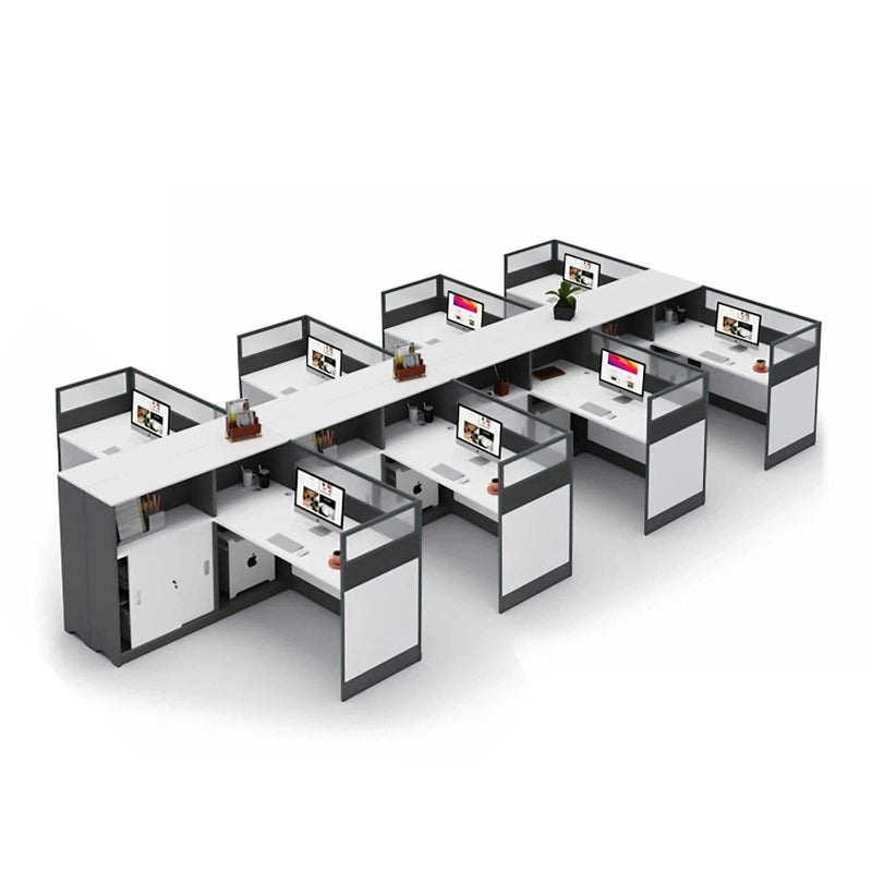 Noelle ยท L-Shaped Cubicle Office Workstation