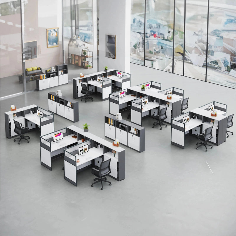 Noelle ยท L-Shaped Cubicle Office Workstation