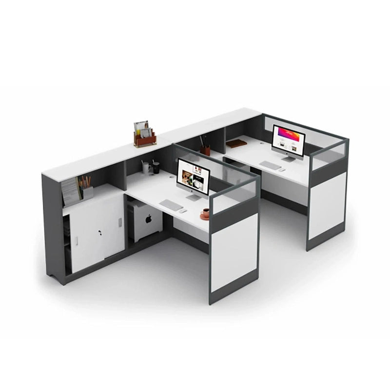 Noelle ยท L-Shaped Cubicle Office Workstation