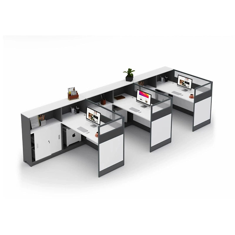 Noelle ยท L-Shaped Cubicle Office Workstation