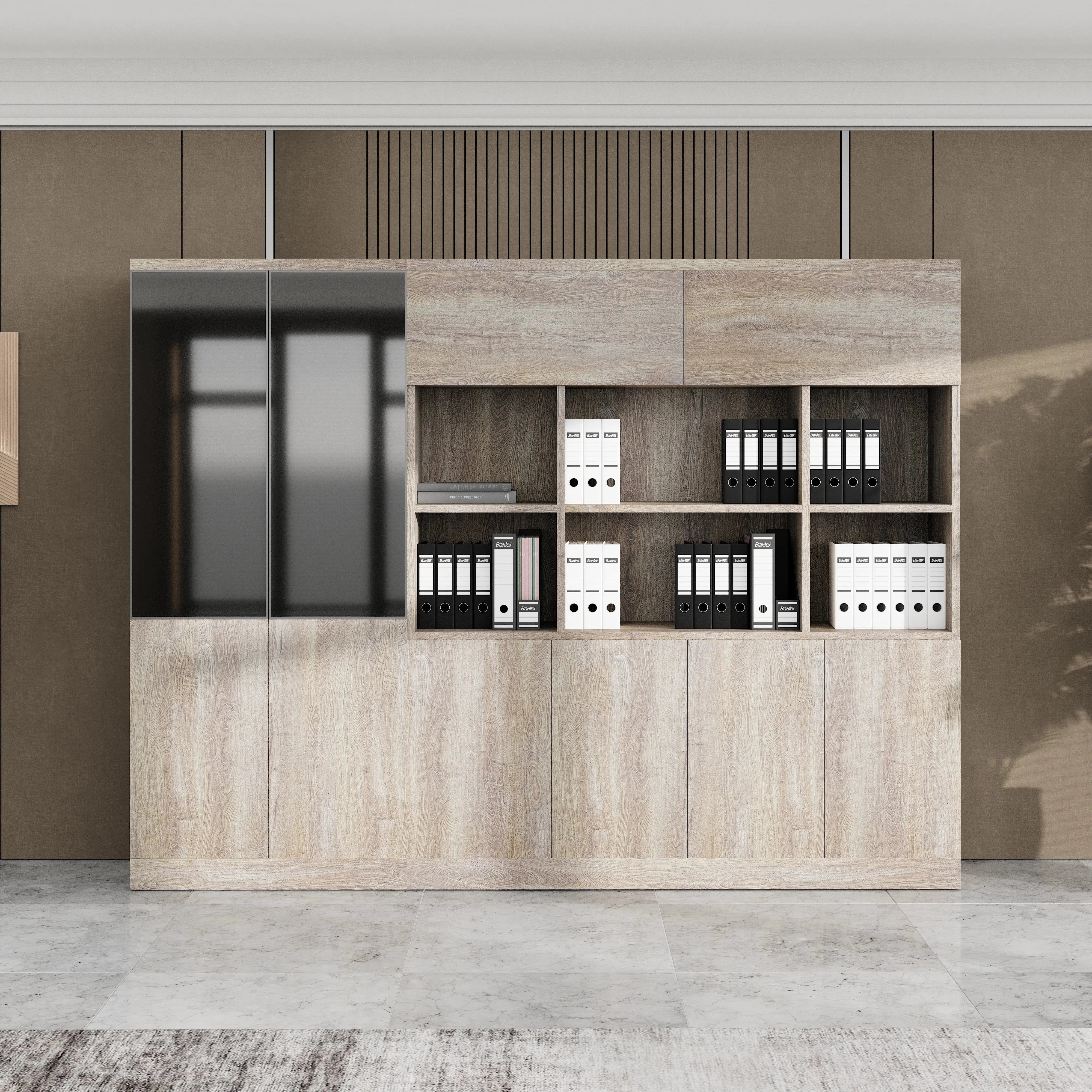 Norton · 106″ Office Shelving & Cabinets