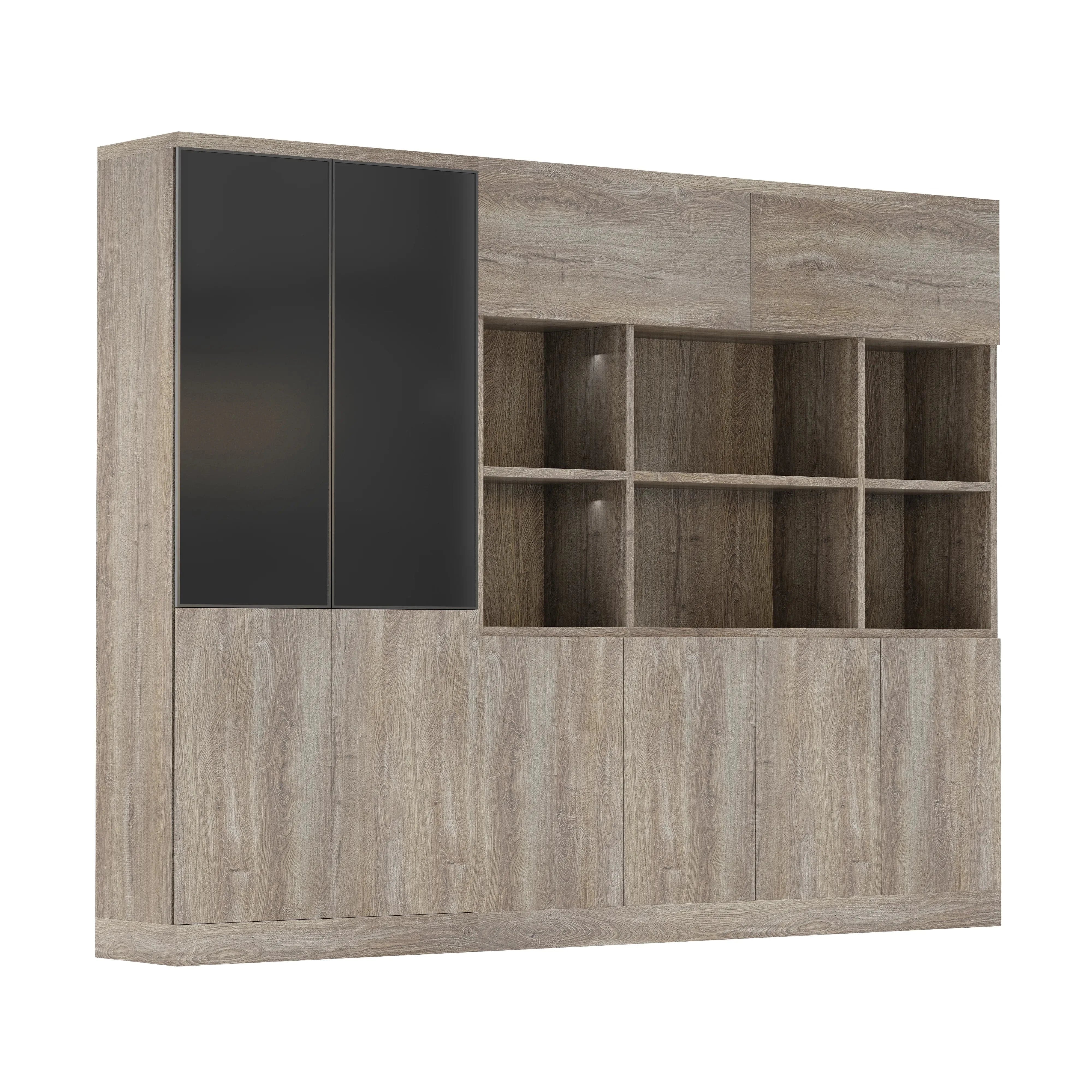 Norton · 106″ Office Shelving & Cabinets