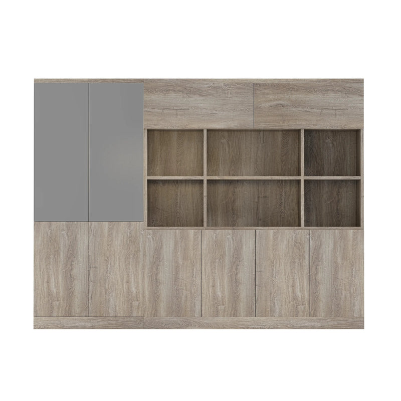 Norton · 106″ Office Shelving & Cabinets