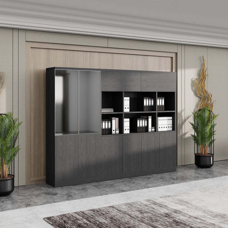 Norton · 106″ Office Shelving & Cabinets