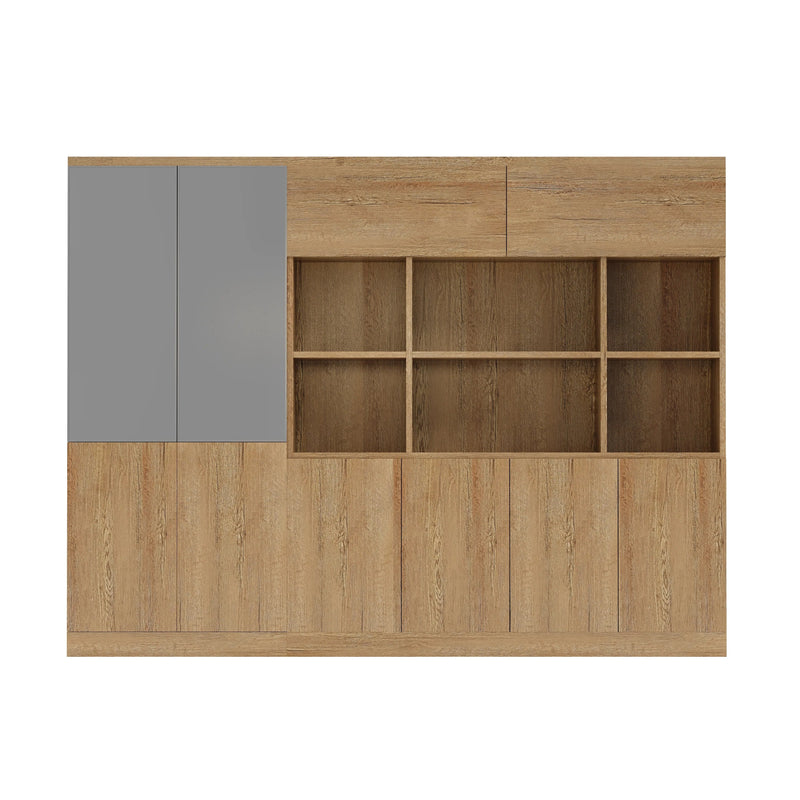 Norton · 106″ Office Shelving & Cabinets