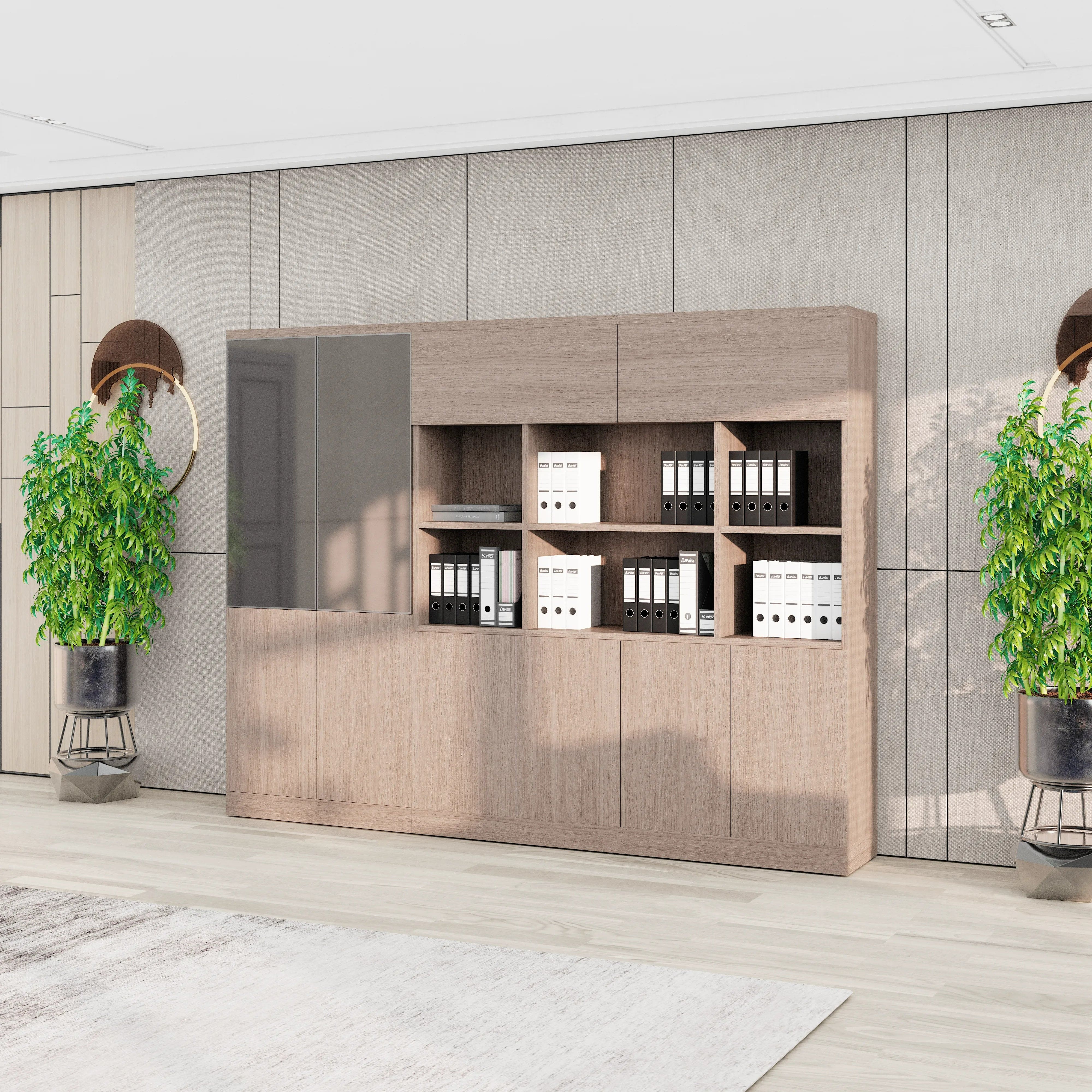 Norton · 106″ Office Shelving & Cabinets