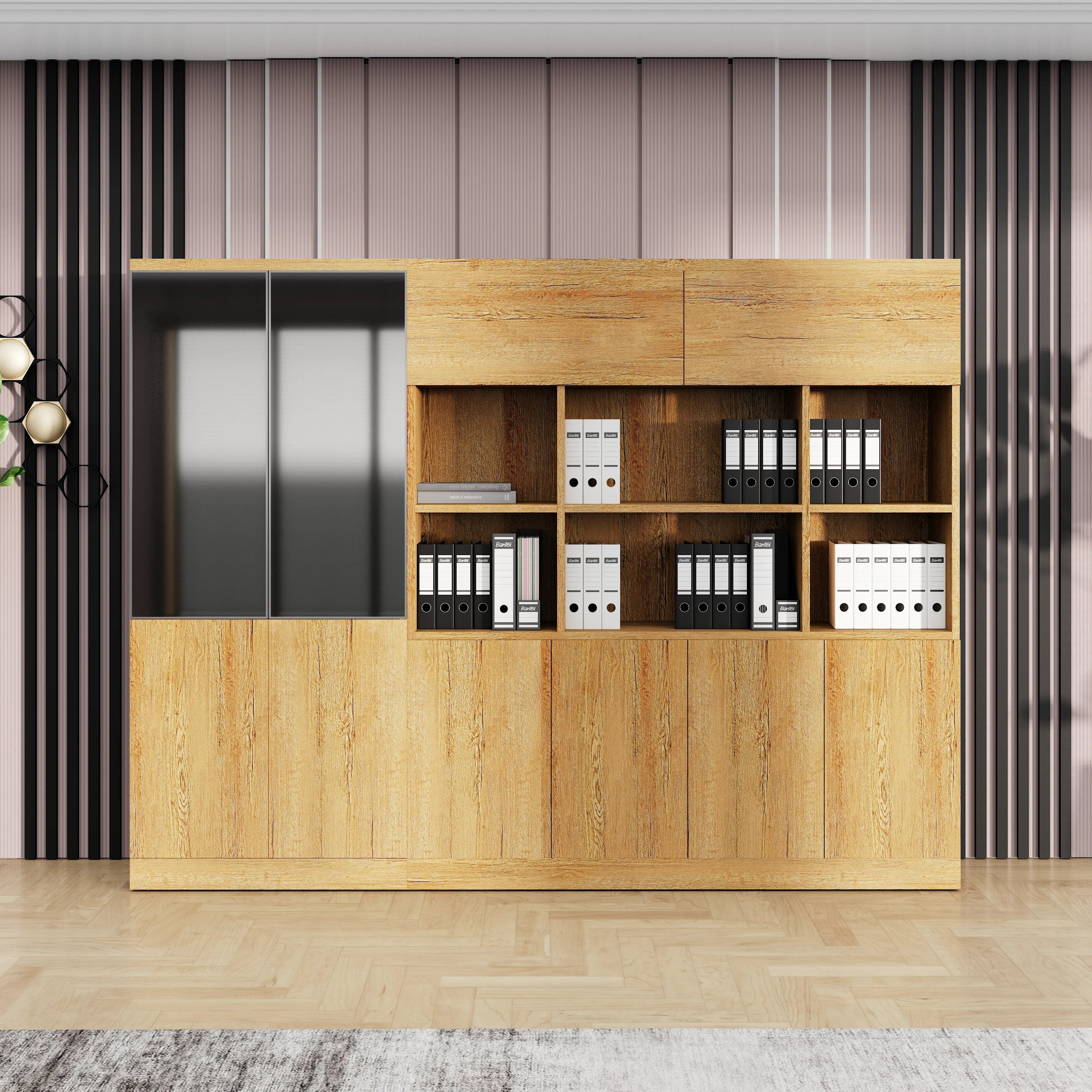 Norton · 106″ Office Shelving & Cabinets