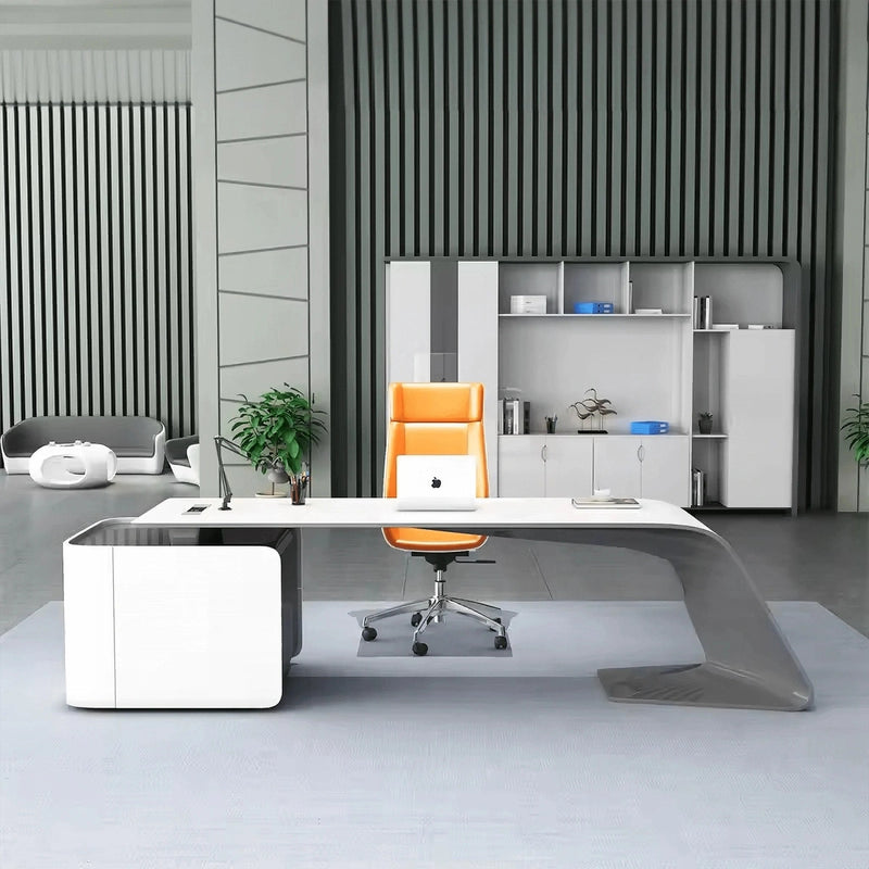 Nyro ยท Modern L-Shaped Executive Desk