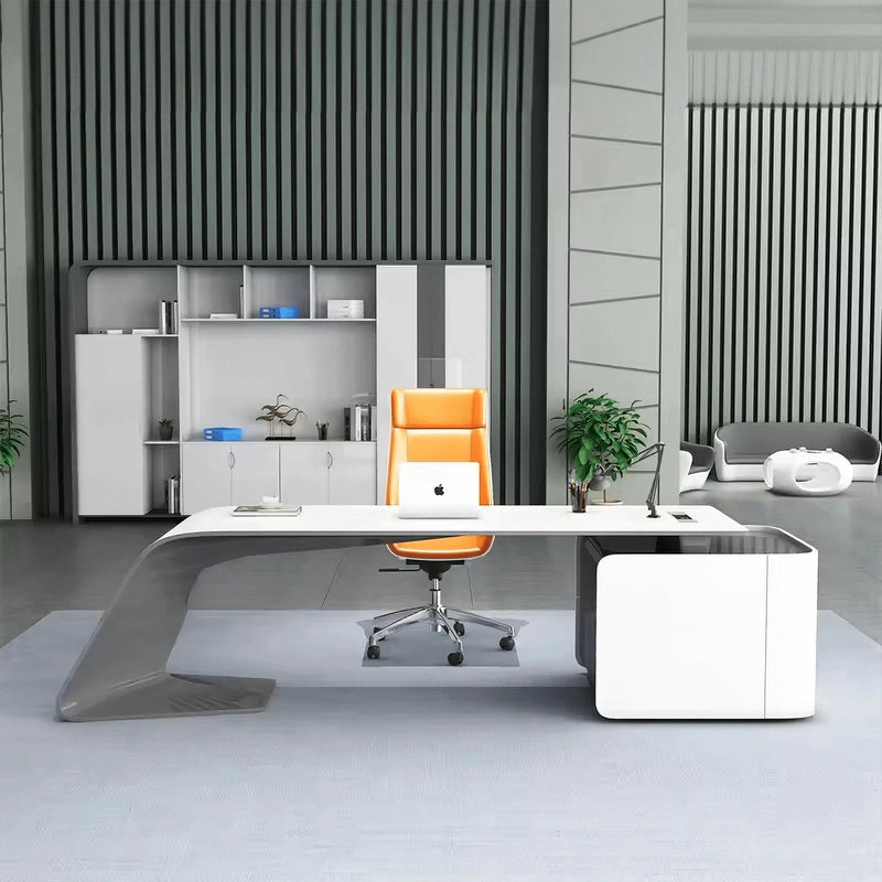 Nyro ยท Modern L-Shaped Executive Desk