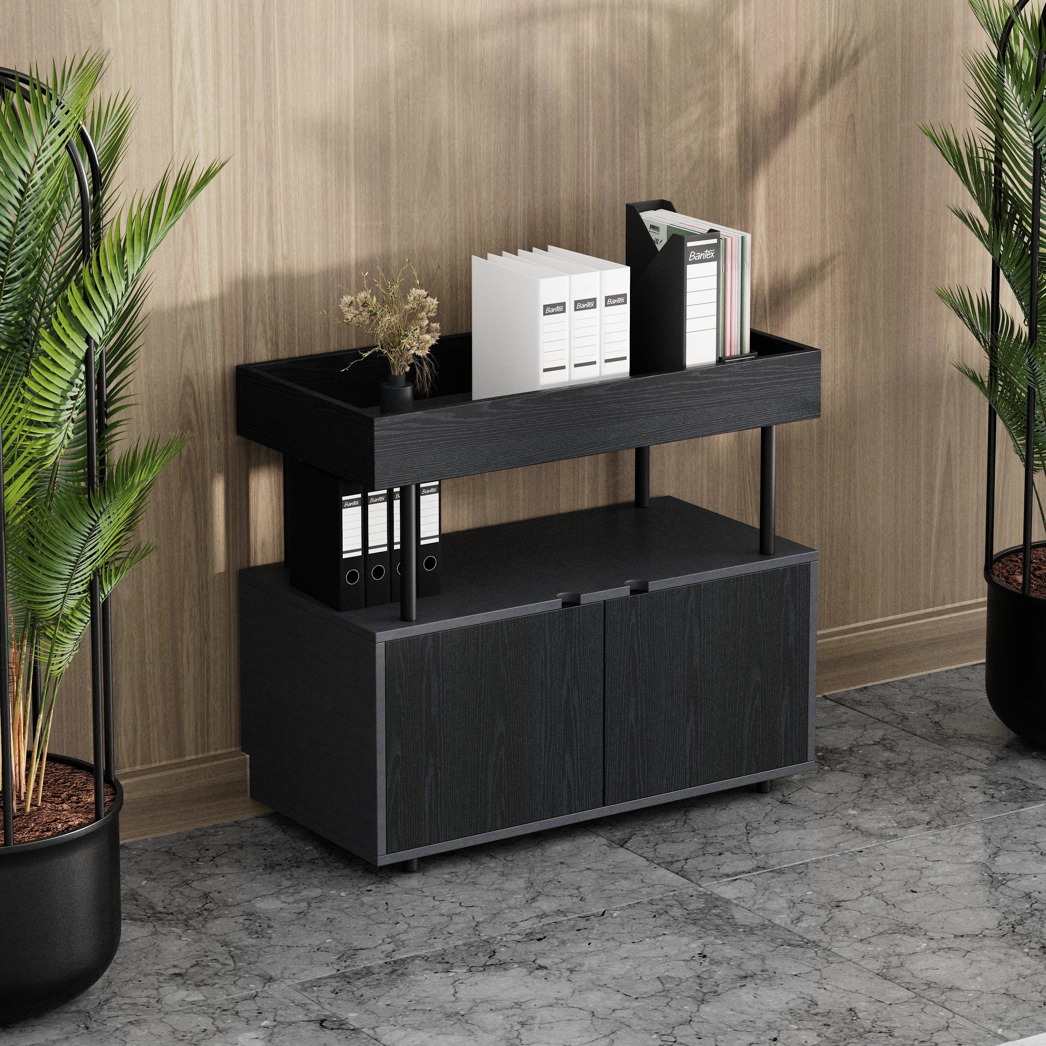 Estantería tipo credenza de 32 a 63