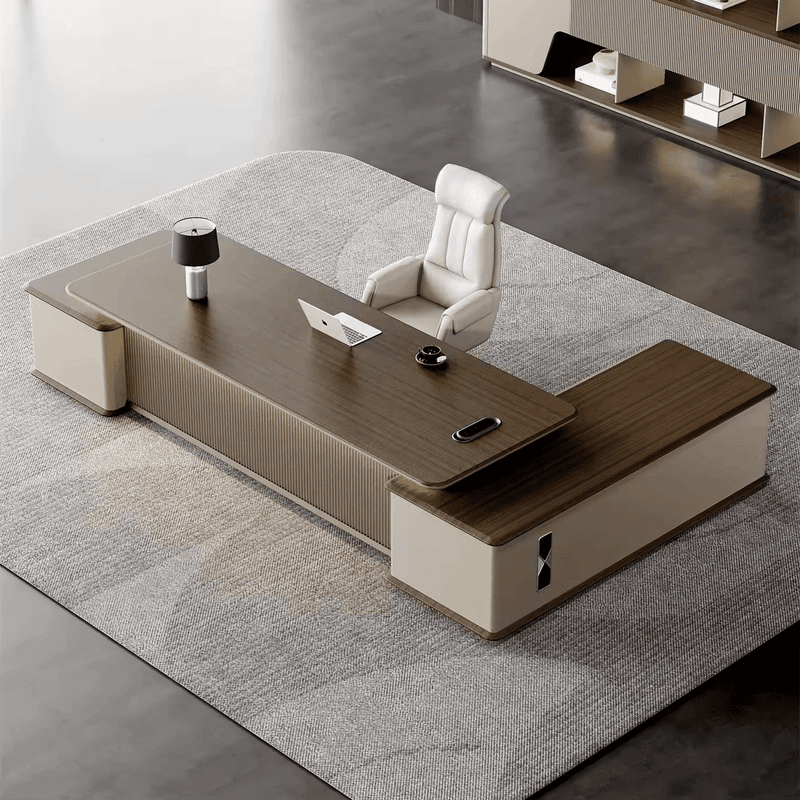Olivia · Modern L-Shaped Executive Desk