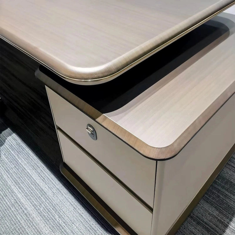 Olivia · Modern L-Shaped Executive Desk