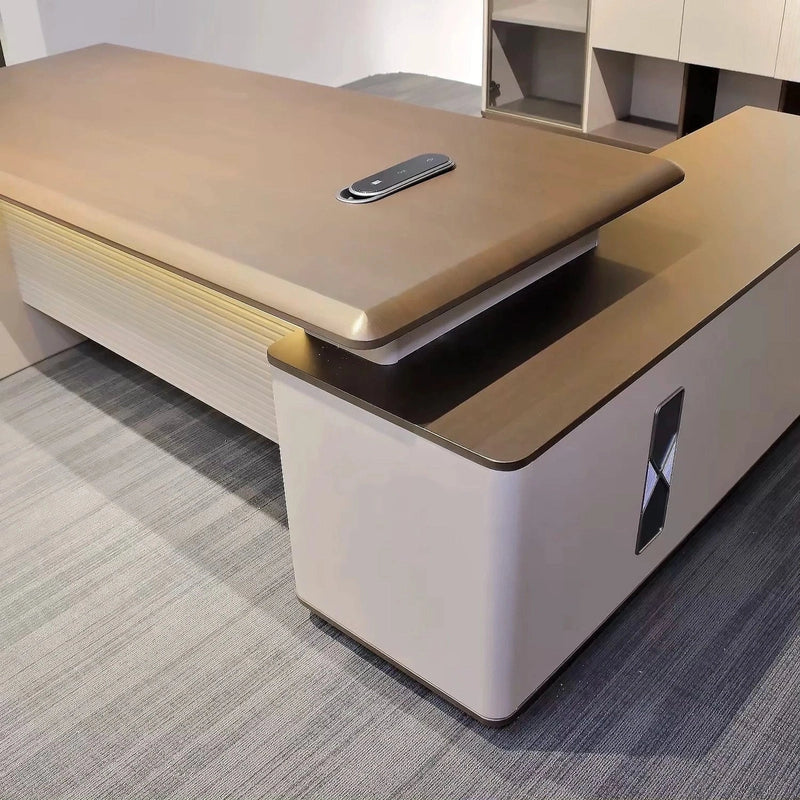 Ophelia · Modern L-Shaped Executive Desk