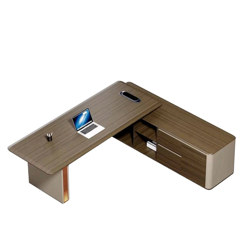 Ophelia · Modern L-Shaped Executive Desk