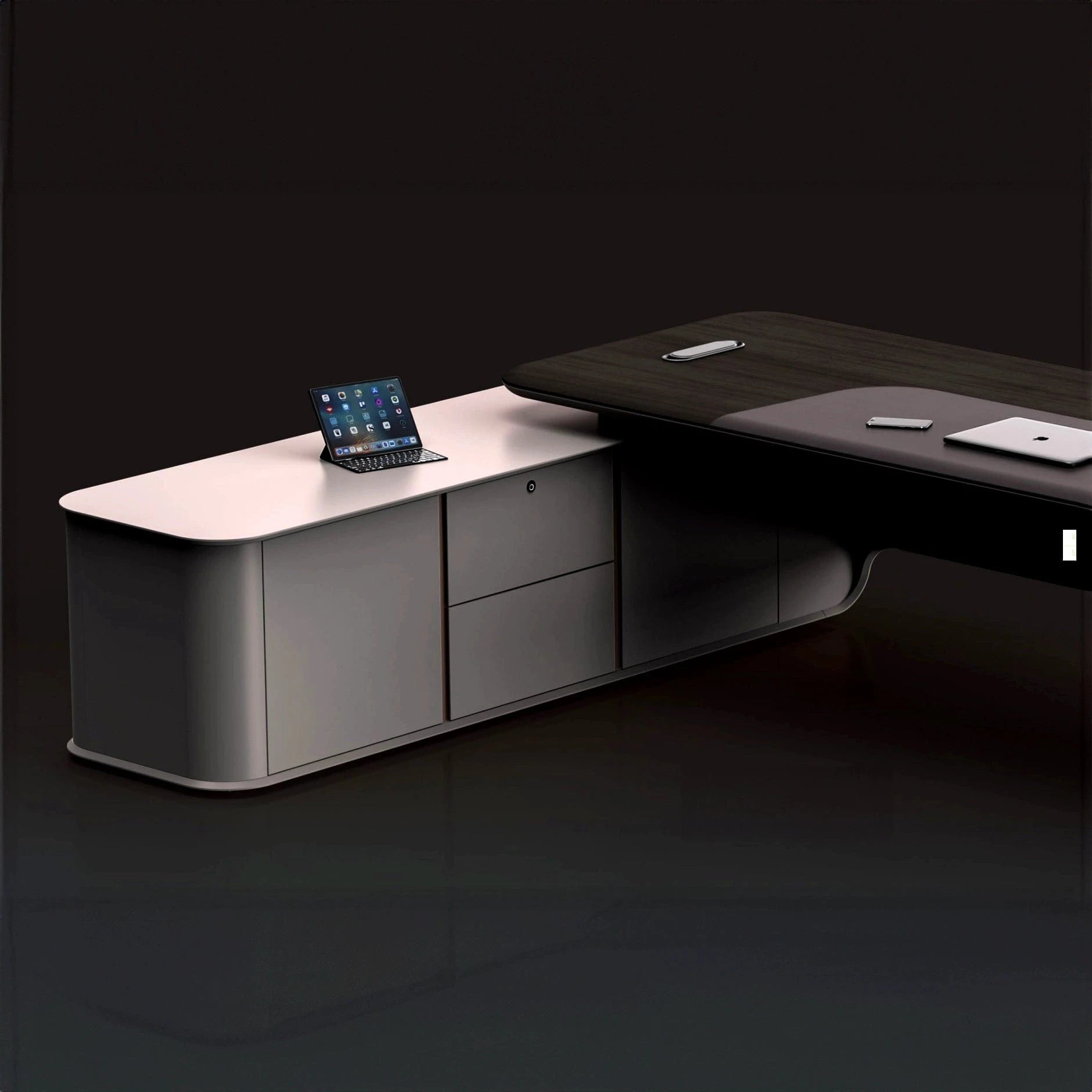 Orazio ยท Modern L-Shaped Executive Desk