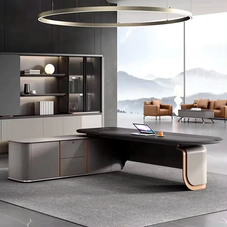 Orazio ยท Modern L-Shaped Executive Desk