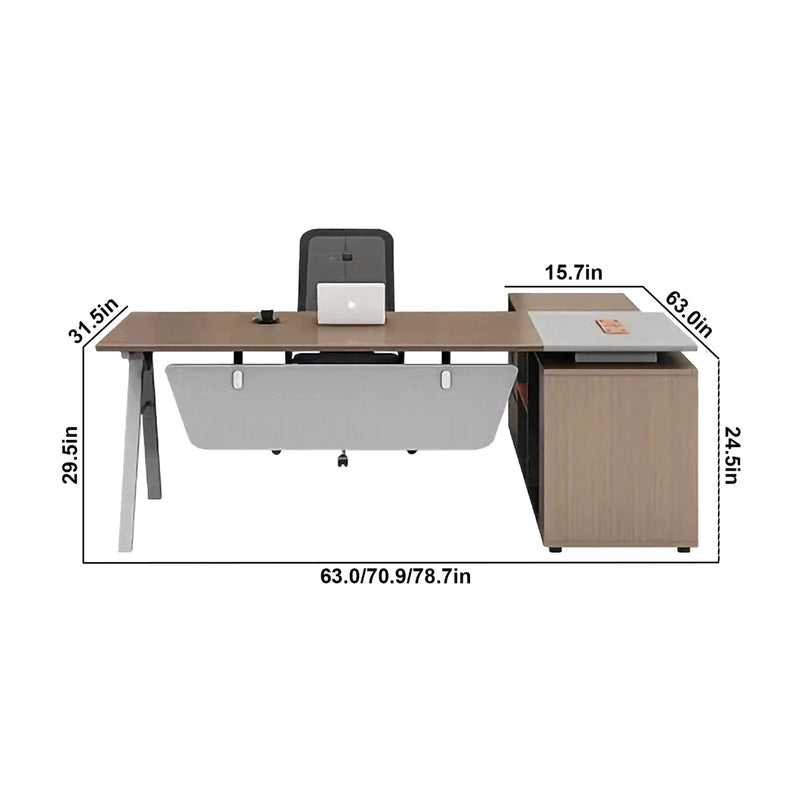 Orion · Modern L-Shaped Executive Desk