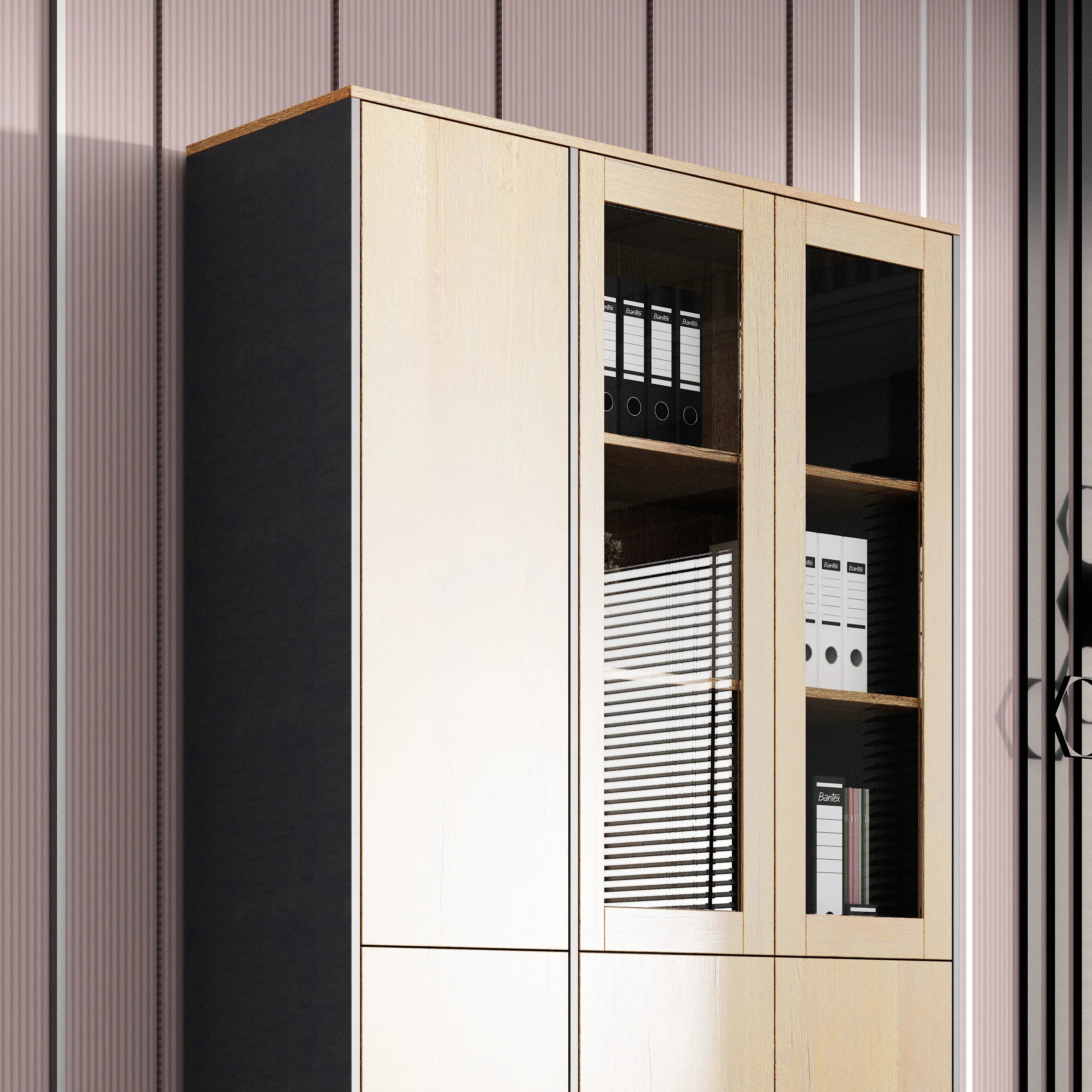 Orlando ยท Closed Cabinet Office Shelves