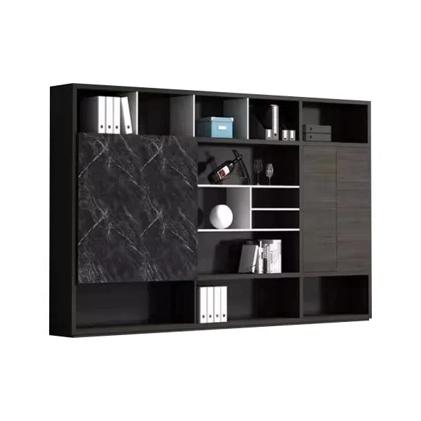 Oryn · Black Office Shelves & Storage