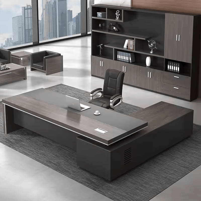 Oryx ยท Modern L-Shaped Executive Desk