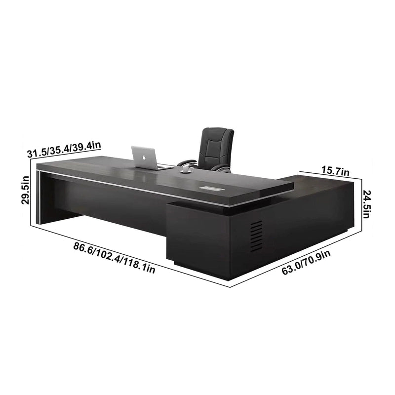 Oryx ยท Modern L-Shaped Executive Desk