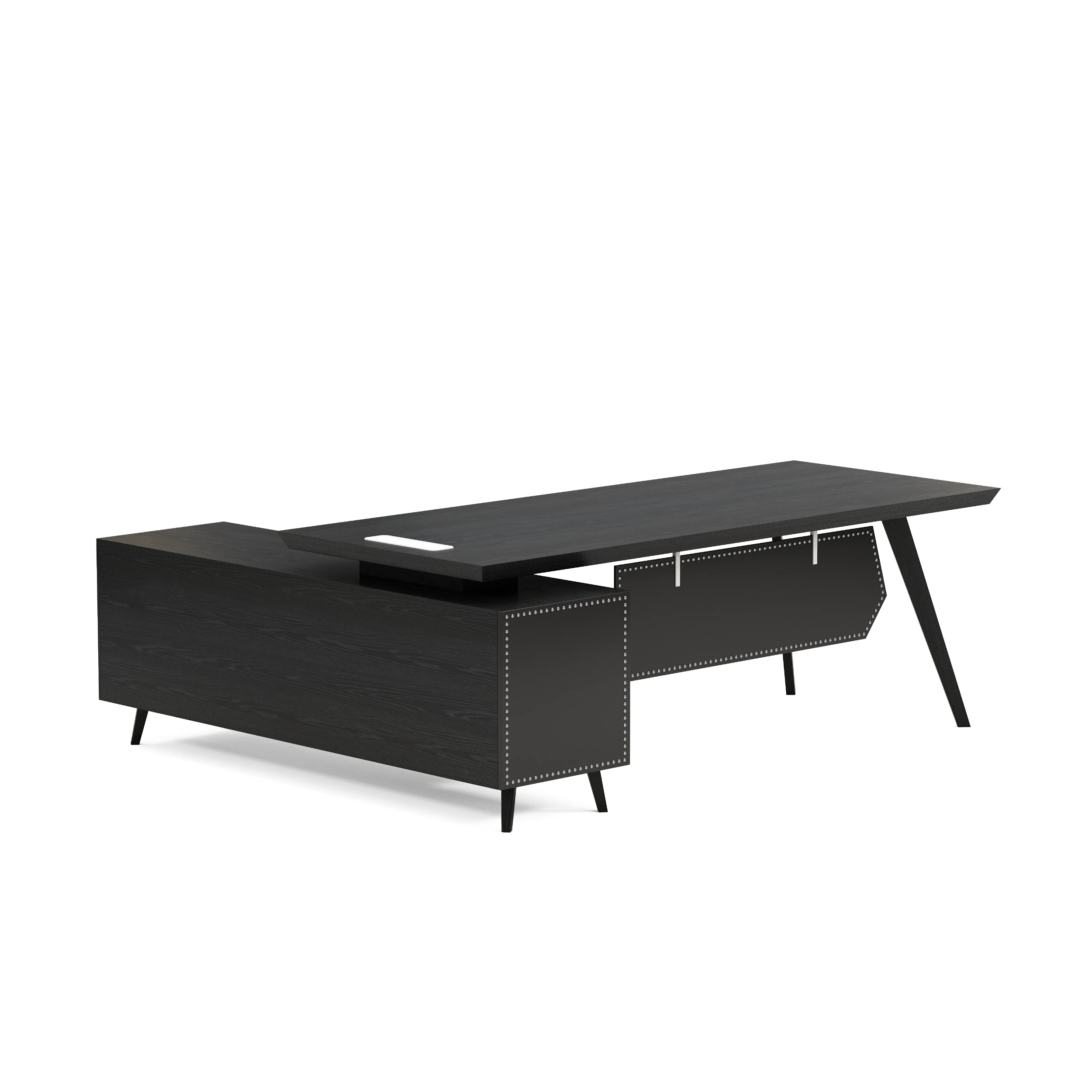 Pacific · Modern L-Shaped Executive Desk