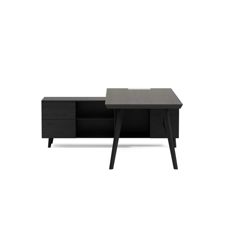 Pacific · Modern L-Shaped Executive Desk