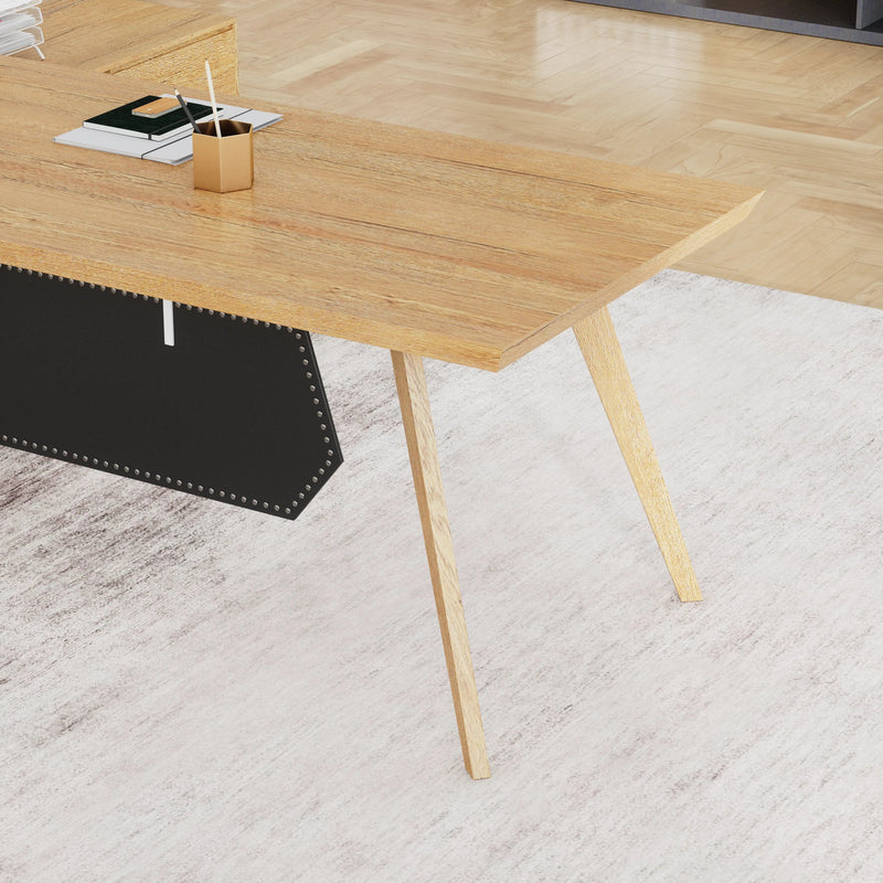 Pacific · Modern L-Shaped Executive Desk