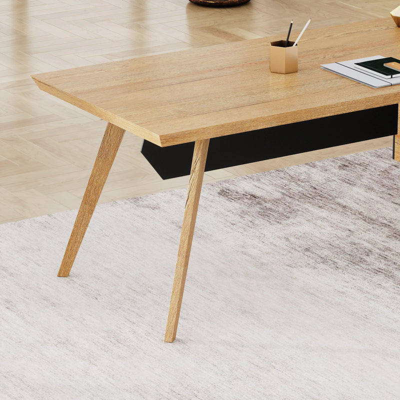 Pacific · Modern L-Shaped Executive Desk