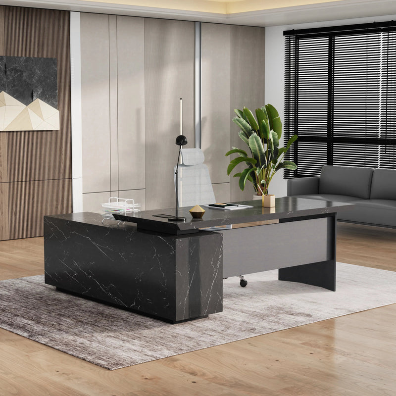 Parker · Modern L-Shaped Executive Desk