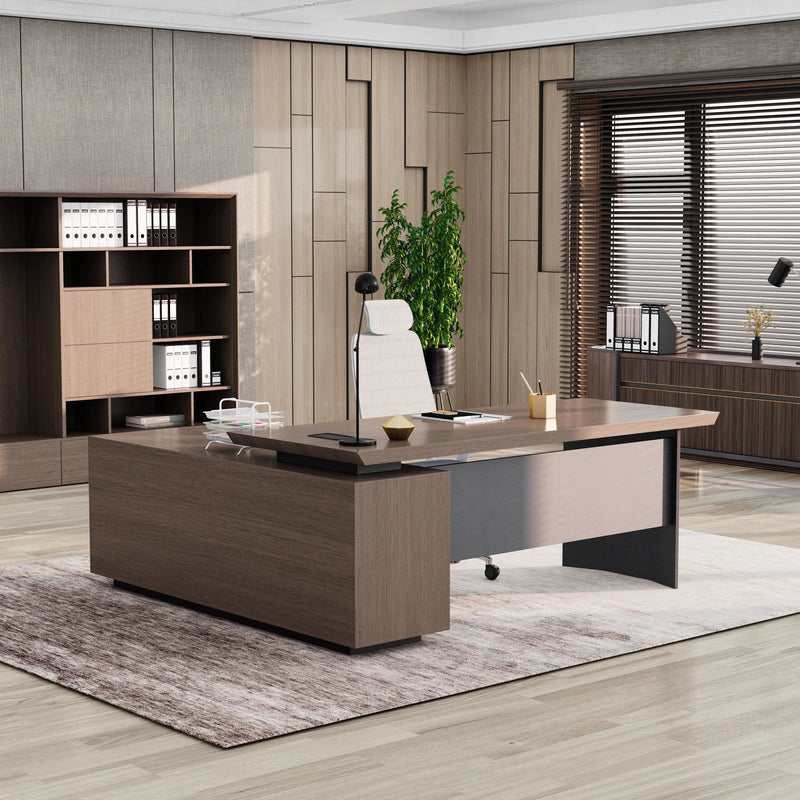 Parker · Modern L-Shaped Executive Desk