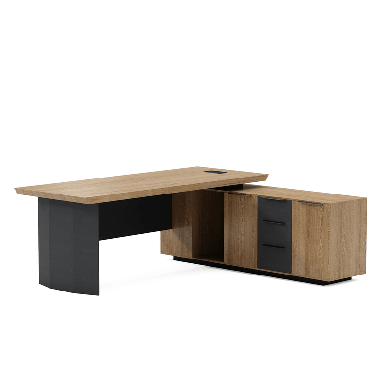 Parker · Modern L-Shaped Executive Desk