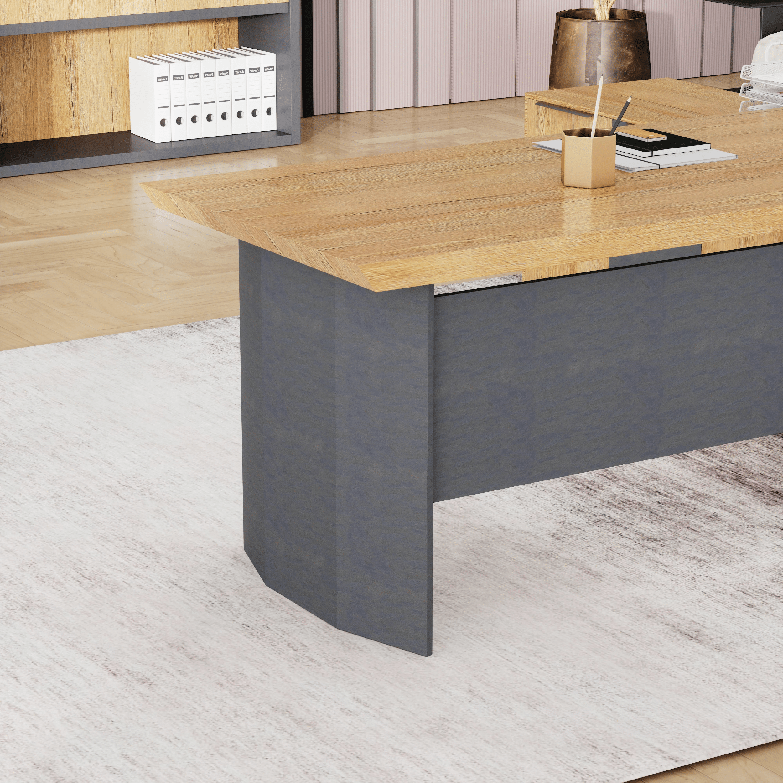 Parker · Modern L-Shaped Executive Desk