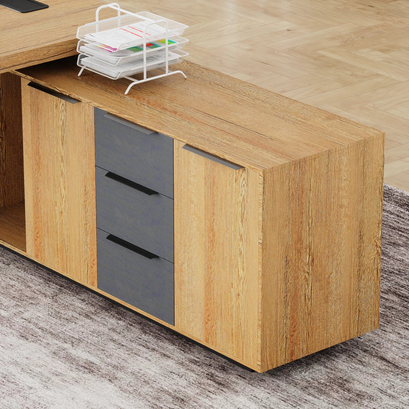 Parker · Modern L-Shaped Executive Desk