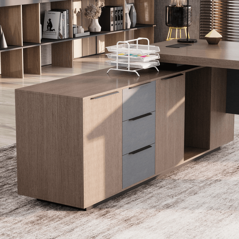 Parker · Modern L-Shaped Executive Desk
