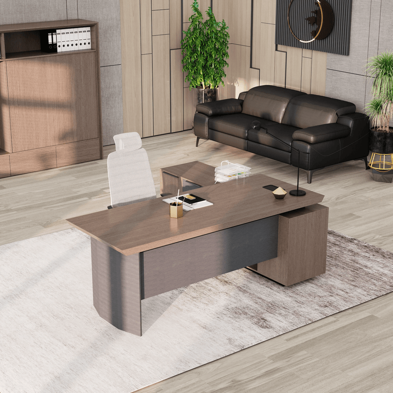 Parker · Modern L-Shaped Executive Desk