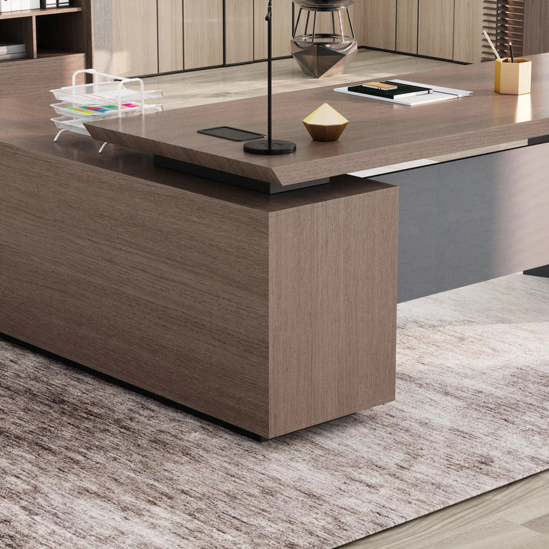 Parker · Modern L-Shaped Executive Desk