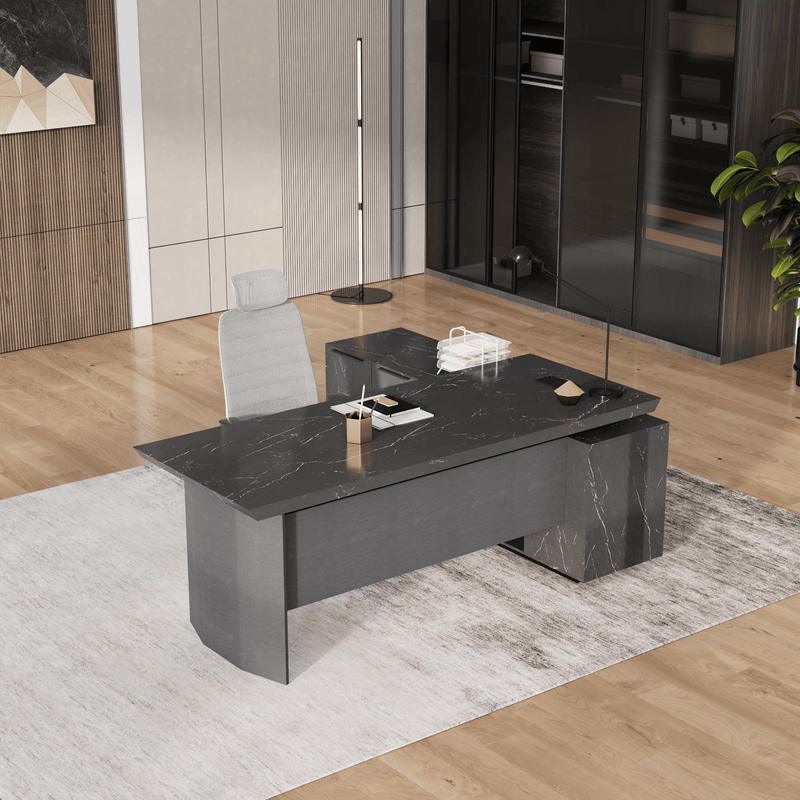Parker · Modern L-Shaped Executive Desk