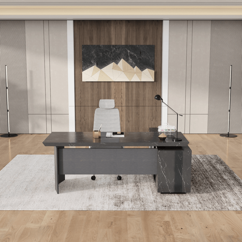 Parker · Modern L-Shaped Executive Desk